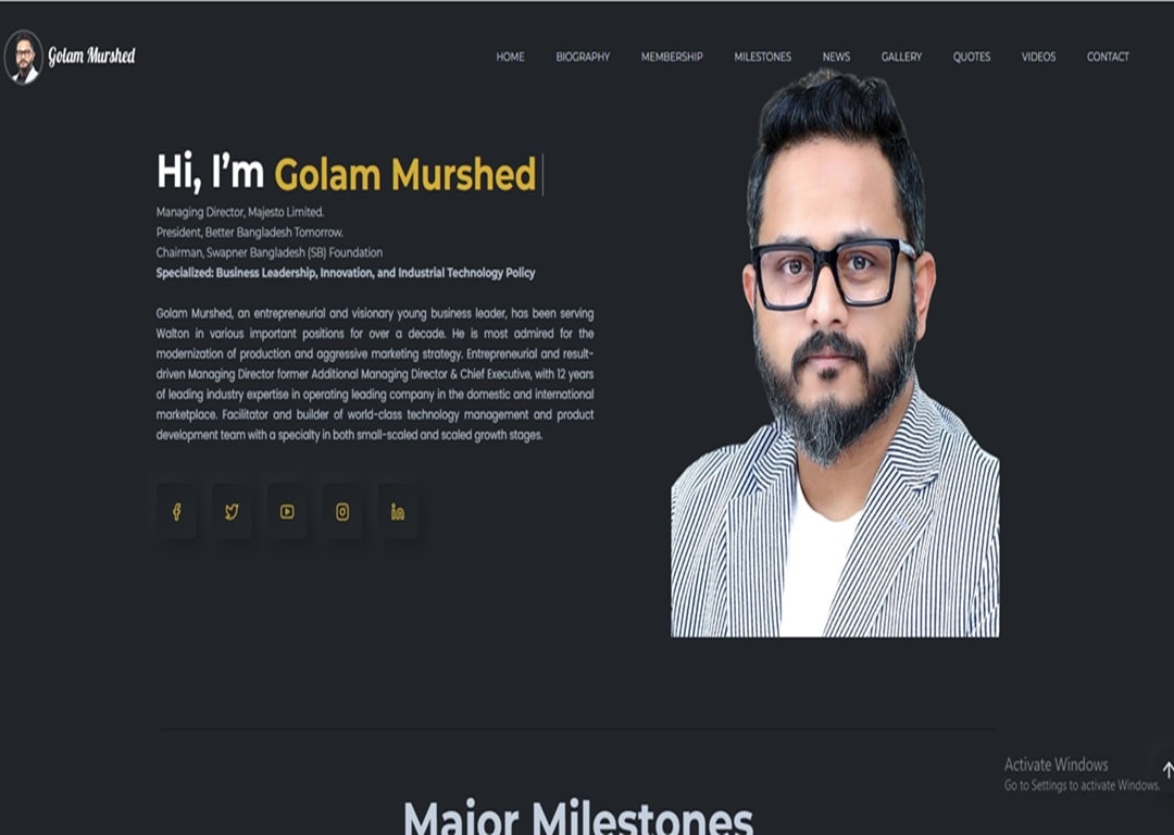 Md. Nazmul Siddique - Web Developer